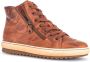 Gabor Elegante Hoge Leren Sneakers Brown Dames - Thumbnail 3