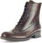 Gabor Veterlaarsjes blokhak veterschoenen business schoen met modieuze lyra-perforatie - Thumbnail 2