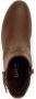 Gabor Elegante Leren Enkellaars Bruin Brown Dames - Thumbnail 5