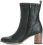 Gabor Elegante leren enkellaars groen Green Dames - Thumbnail 3