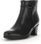 Gabor Elegante leren enkellaars zwart Black Dames - Thumbnail 5