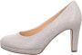 Gabor 270 Pumps High Heels Schoenen Hoge Hak Dames Zilver - Thumbnail 6