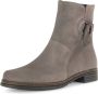 Gabor Elegante Suède Enkellaars Grijs Gray Dames - Thumbnail 3