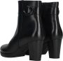 Gabor 083 Enkellaarsjes Enkelboots met rits Dames Zwart - Thumbnail 12