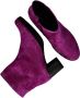 Gabor Elegante Paarse Leren Enkellaars voor Dames Purple Dames - Thumbnail 4