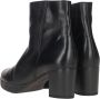 Gabor Elegante Zwarte Leren Enkellaars voor Dames Zwart Dames - Thumbnail 9