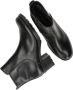 Gabor Comfortabele Zwarte Leren Enkellaars met 5cm Hak Zwart Dames - Thumbnail 14