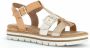 Gabor multi casual open sandals Beige Dames - Thumbnail 3