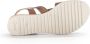 Gabor Cognac Leren Kruisband Sandalen Brown Dames - Thumbnail 11