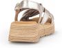 Gabor Flat Sandals Gray Dames - Thumbnail 4
