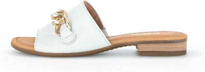 Gabor Flat Sandals Groen Dames
