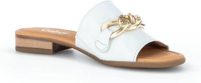 Gabor Flat Sandals Groen Dames