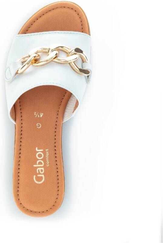Gabor Flat Sandals Groen Dames