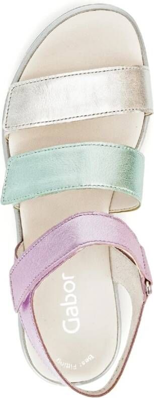 Gabor Flat Sandals Multicolor Dames