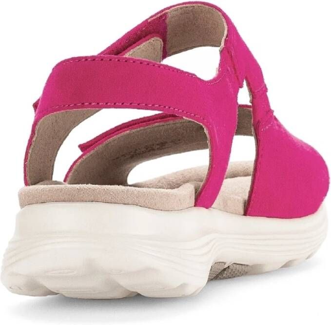 Gabor Flat Sandals Pink Dames