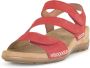 Gabor Verstelbare Velcro Strap Dames Sandaal Groen Green Dames - Thumbnail 13