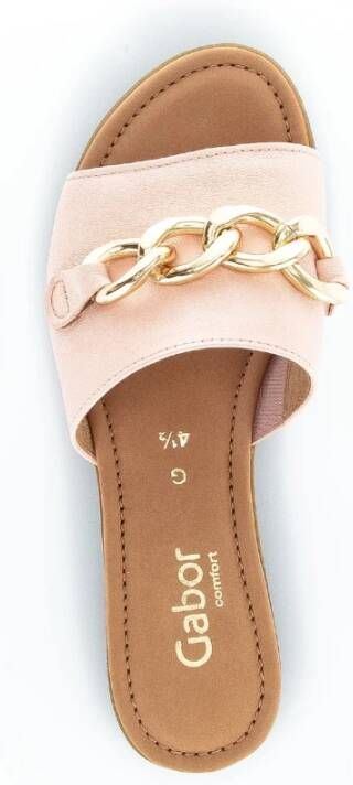 Gabor Flat Sandals Roze Dames