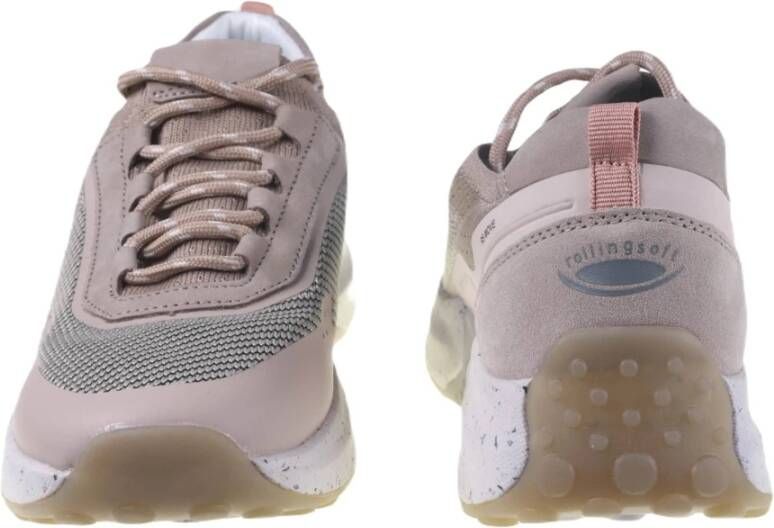 Gabor Flexibele Beige Walking Sneaker Multicolor Dames