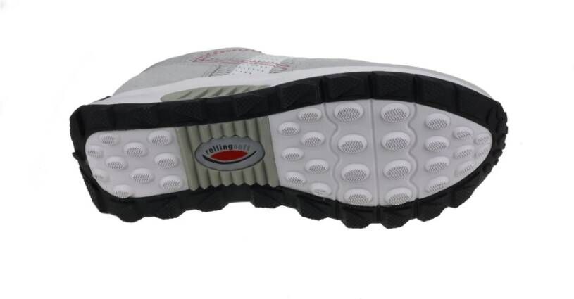Gabor Flexibele Walking Sneaker met Rollingsoft Technologie Gray Dames