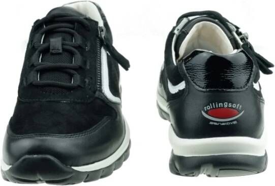 Gabor Flexibele Wandelsneaker Zwart