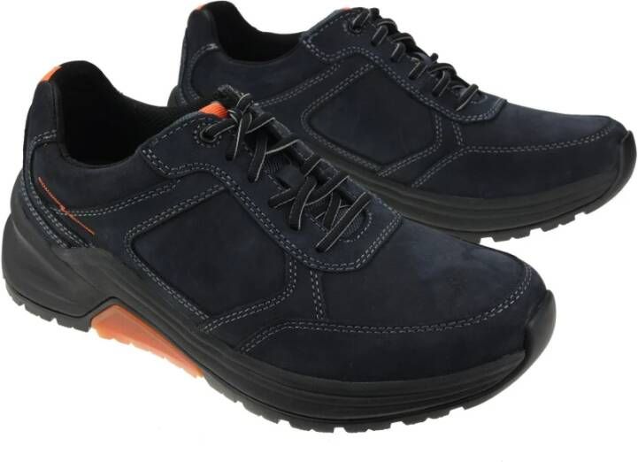 Pius Gabor rollingsoft sensitive 8007.10.02 heren rollende wandelsneaker blauw - Foto 3