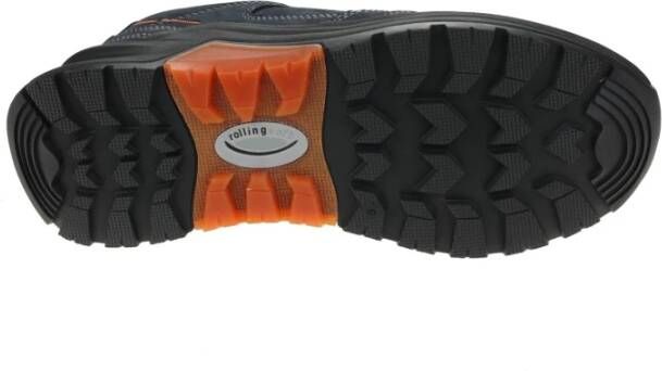 Pius Gabor rollingsoft sensitive 8007.10.02 heren rollende wandelsneaker blauw - Foto 4