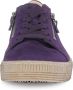 Gabor Fluwelen Paarse Sneakers Purple Dames - Thumbnail 4