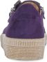 Gabor Fluwelen Paarse Sneakers Purple Dames - Thumbnail 5