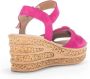 Gabor Gele suède sandaal voor dames Pink Dames - Thumbnail 13