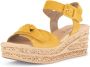 Gabor Gele suède sandaal voor dames Yellow Dames - Thumbnail 3