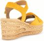 Gabor Gele suède sandaal voor dames Yellow Dames - Thumbnail 5