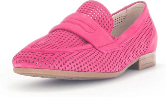 Gabor Geperforeerde Roze Pumps Damesschoenen Pink Dames
