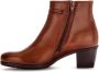 Gabor Gladleren enkellaarsjes Brown Dames - Thumbnail 3