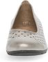 Gabor Gouden leren metallic balletflats Yellow Dames - Thumbnail 6