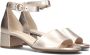 Gabor Gouden Leren Sandalen Comfort Collectie Yellow Dames - Thumbnail 13