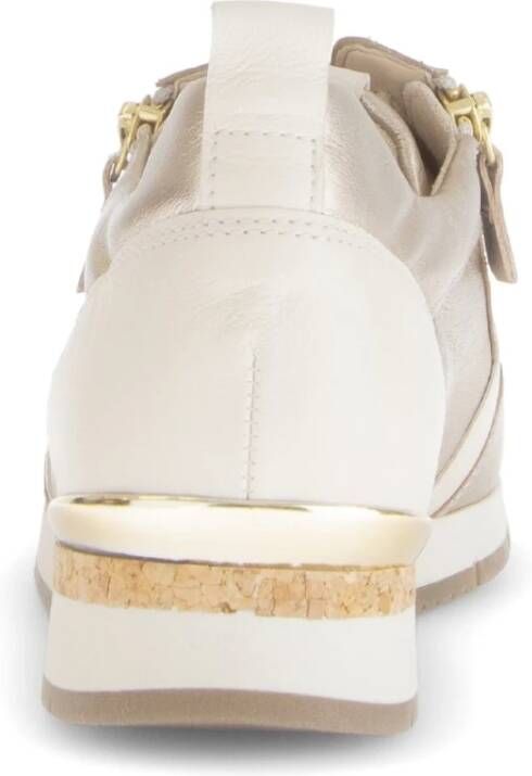 Gabor Gouden metallic leren manden Yellow Dames