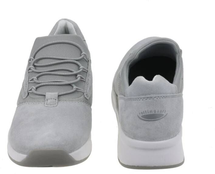 Gabor Grijze instap wandelsneaker Gray Dames