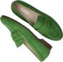 Gabor Groene Suède Loafer voor Dames Green Dames - Thumbnail 4