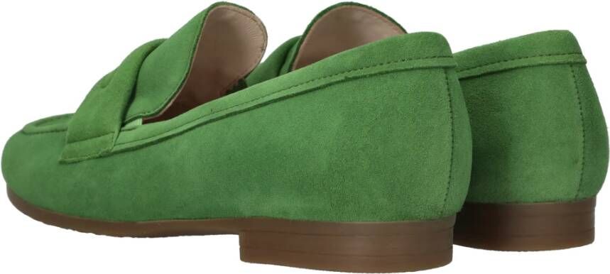 Gabor Groene Suède Loafer voor Dames Green Dames