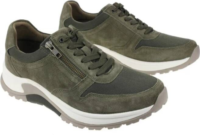 Gabor Groene Walking Sneaker Rollingsoft Technologie Green Heren