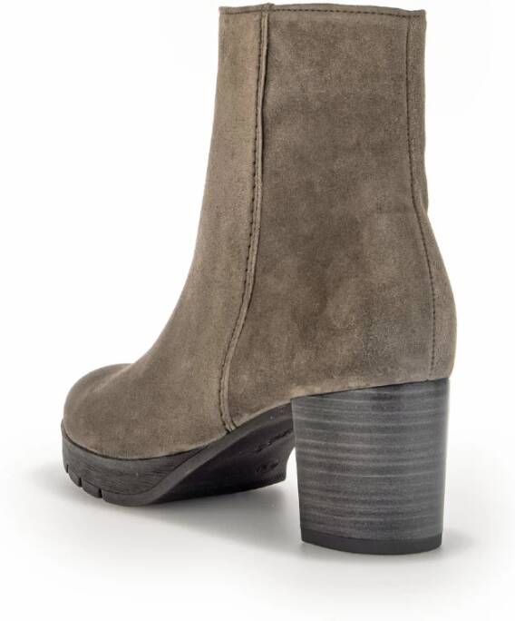 Gabor Heeled Boots Grijs Dames