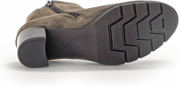 Gabor Heeled Boots Grijs Dames