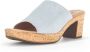 Gabor Comfortabele hoge hak sandalen Blue Dames - Thumbnail 8
