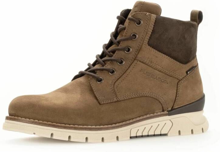 Gabor Heren Nubuck Leren Enkellaarzen