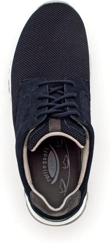 Gabor Heren wandelsneakers met Rollingsoft-technologie Blauw Heren