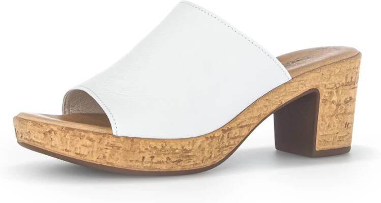 Gabor High Heel Sandals Wit Dames