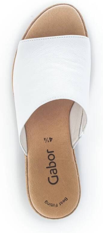 Gabor High Heel Sandals Wit Dames