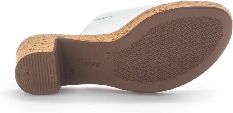 Gabor High Heel Sandals Wit Dames