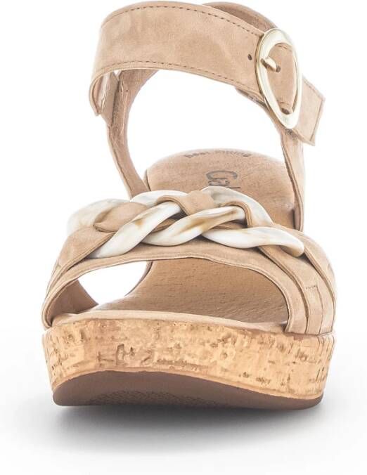 Gabor Hoge hiel sandalen Beige Dames