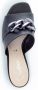 Gabor Zwarte Leren Hoge Hak Sandalen Black Dames - Thumbnail 4